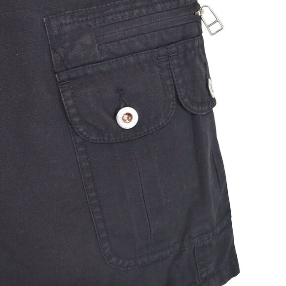 Sundance Black Cargo Shorts Women’s Size 4 Utility Outdoor Festival Core - Picture 7 of 8